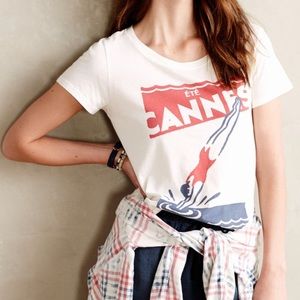Anthropologie Sol Angeles Bonjour Tee